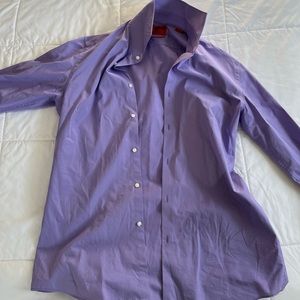 HUGO lavender shirt- slim fit